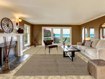 Tribal Wool Gabbeh Indian Area Rug 8x10