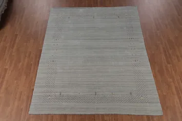 Handmade Wool Gabbeh Indian Area Rug 8x10