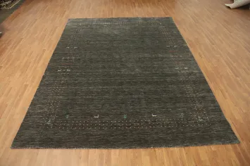 Tribal Wool Gabbeh Indian Area Rug 9x11