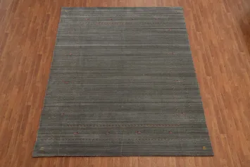 Handmade Wool Gabbeh Indian Area Rug 8x10