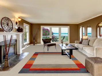 Handmade Gabbeh Indian Area Rug 7x10