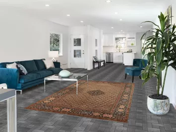 Pre-1900 Vegetable Dye Sarouk Farahan Persian Area Rug 5x8