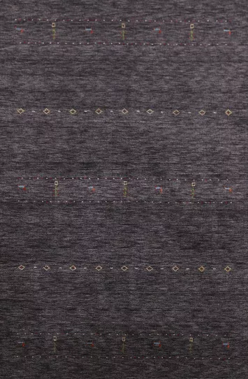 Tribal Wool Gabbeh Indian Area Rug 5x8