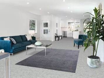 Tribal Wool Gabbeh Indian Area Rug 5x8