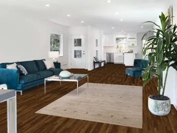 Handmade Green Gabbeh Indian Area Rug 5x8