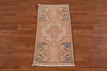 Geometric Wool Anatolian Oriental Foyer Rug 2x3