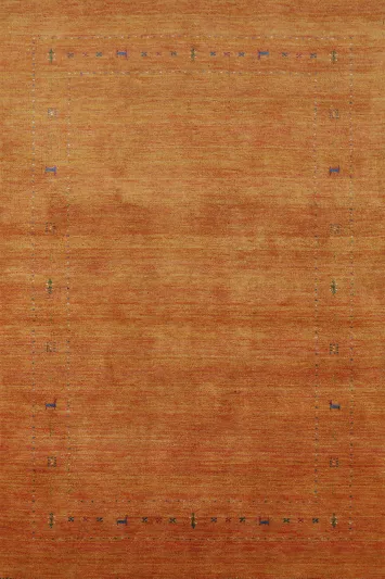 Handmade Wool Gabbeh Indian Area Rug 5x8