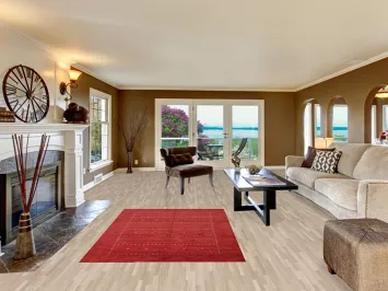 Tribal Wool Gabbeh Indian Rug 5x6