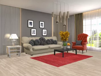 Handmade Wool Tribal Gabbeh Indian Rug 5x6