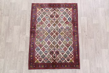 4x5 Meymeh Abadeh Persian Area Rug