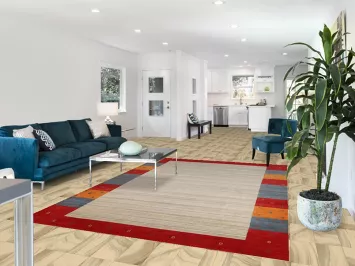 Handmade Wool Gabbeh Indian Area Rug 7x10