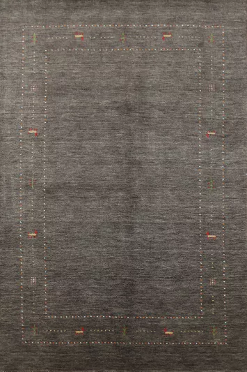 Tribal Gabbeh Indian Area Rug 5x8