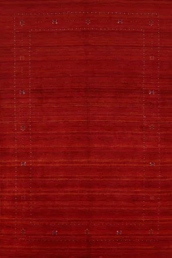 Tribal Gabbeh Indian Area Rug 7x10