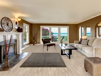 Tribal Wool Gabbeh Indian Area Rug 5x8