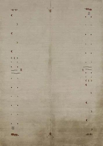 Handmade Gabbeh Indian Rug 5x6