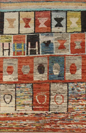 Geometric Moroccan Oriental Area Rug 7x10