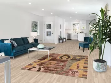 Abstract Geometric Moroccan Oriental Rug 5x7