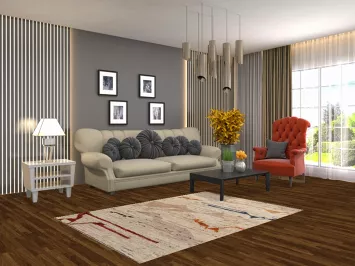 Handmade Wool Moroccan Oriental Rug 4x6