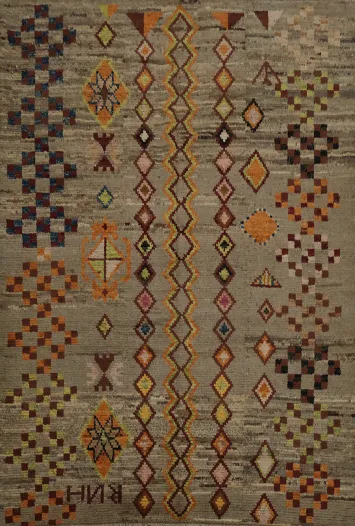 Geometric Moroccan Oriental Area Rug 8x10