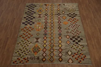 Geometric Moroccan Oriental Area Rug 8x10