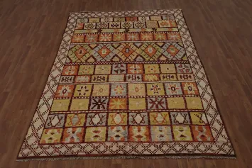 Geometric Moroccan Oriental Area Rug 7x10