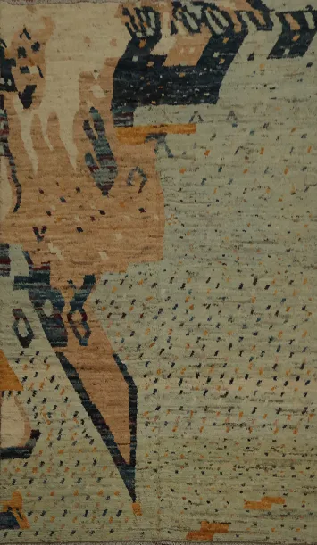 Elevate Your Space Abstract Geometric Moroccan Area Rug 6x10