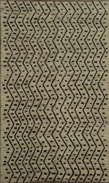 Geometric Moroccan Oriental Area Rug 7x10