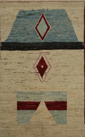 Elegant Geometric Moroccan Area Rug 7x9 for Contemporary Spaces