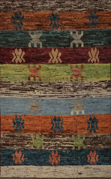 Unique Moroccan Area Rug 7x10 with a Mix of Rich Colors and Patterns