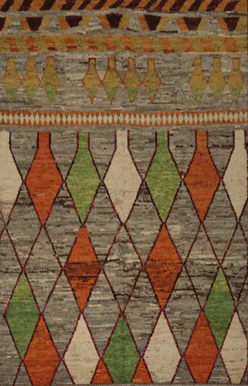 Geometric Moroccan Oriental Area Rug 7x10