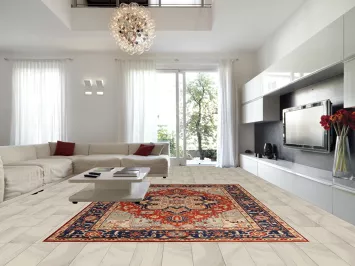 Geometric Heriz Serapi Indian Large Rug 10x14