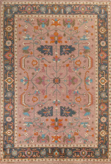 Handmade Wool Heriz Serapi Indian Area Rug 9x12