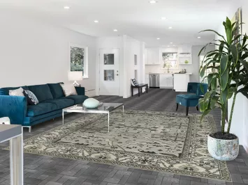 Handmade Wool Oushak Indian Area Rug 8x10