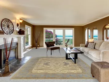 Handmade Wool Oushak Indian Area Rug 8x10