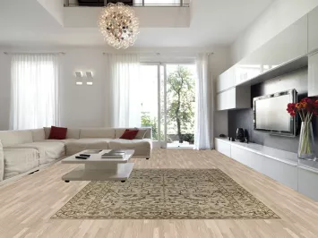 Earth Tone Wool Oushak Indian Area Rug 9x12