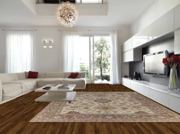 Earth Tone Wool Oushak Indian Large Rug 12x15