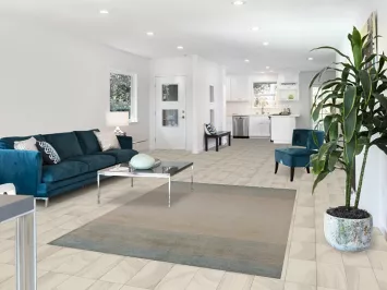 Striped Modern Gabbeh Indian Area Rug 5x8