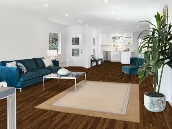 Contemporary Wool Gabbeh Indian Area Rug 5x8