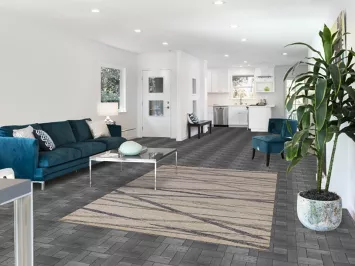 Contemporary Wool Modern Indian Area Rug 5x8