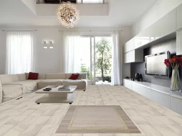 Contemporary Wool Gabbeh Indian Area Rug 5x8