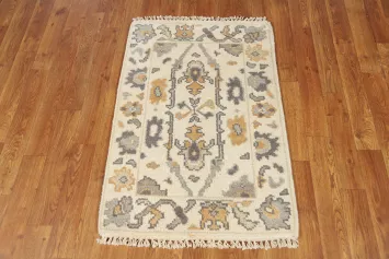 Handmade Wool Oushak Indian Rug 2x3