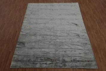 Versatile Gabbeh Area Rug 9x12 Ideal for Contemporary Interiors