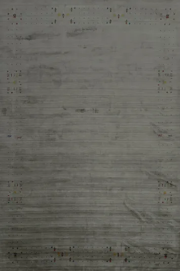 Neutral Gabbeh Area Rug 9x12 Perfect for Modern Interior Spaces