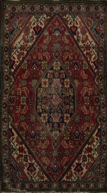 Red Tabriz Persian Rug 3x5 Featuring Timeless Elegant Designs