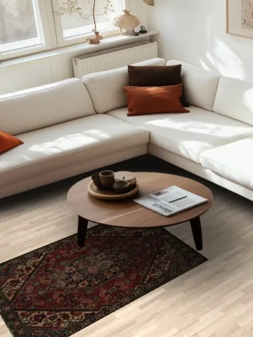 Red Tabriz Persian Rug 3x5 Featuring Timeless Elegant Designs