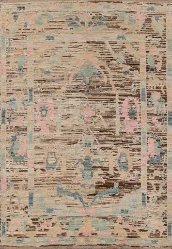 Handmade Wool Oushak Turkish Area Rug 8x10