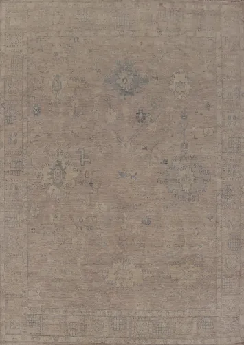 Vegetable Dye Oushak Turkish Area Rug 8x10