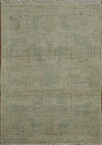 Vegetable Dye Oushak Turkish Accent Rug 2x3