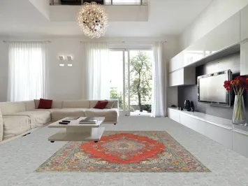 Traditional Wool Tabriz Persian Area Rug 9x13