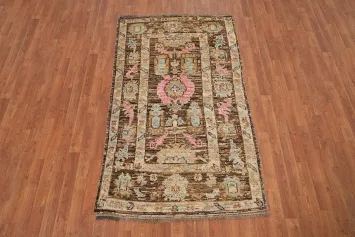 Vegetable Dye Oushak Turkish Rug 4x7